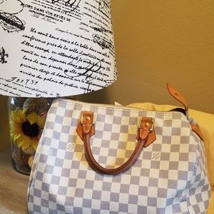 Louis Vuitton Speedy 30 Damier Azur